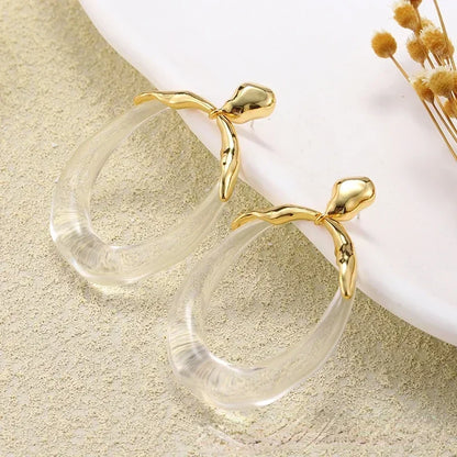 Fashionable, atmospheric, retro, and high-end jewelry factory women's earrings and earrings