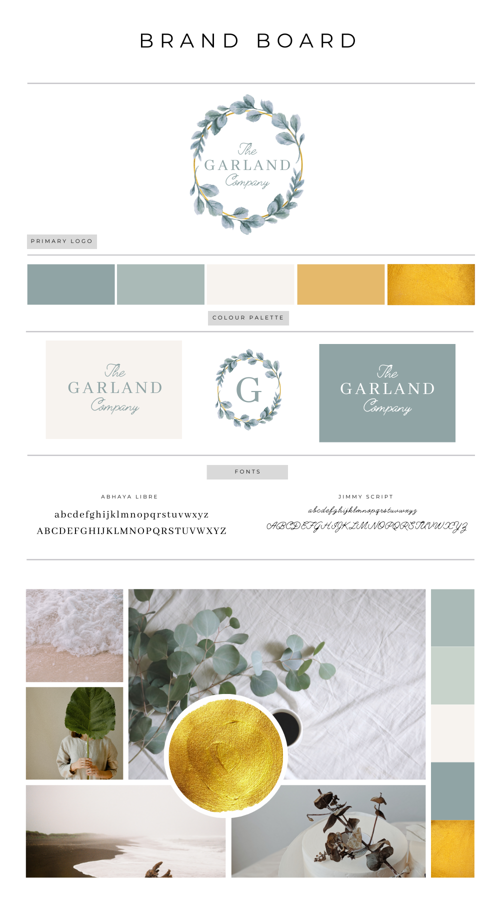 Branding Board 151 - The Garland Company