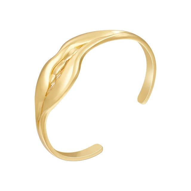 Bangle For Women Gold Color Fashion Cute Elegant Jewelry Friend Birthday