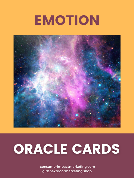 Emotion Oracle Card Deck - 59 Pages