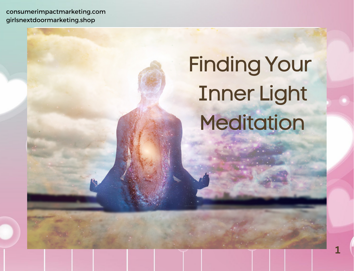 Finding Your Inner Light Meditation Card Deck - 10 Pages