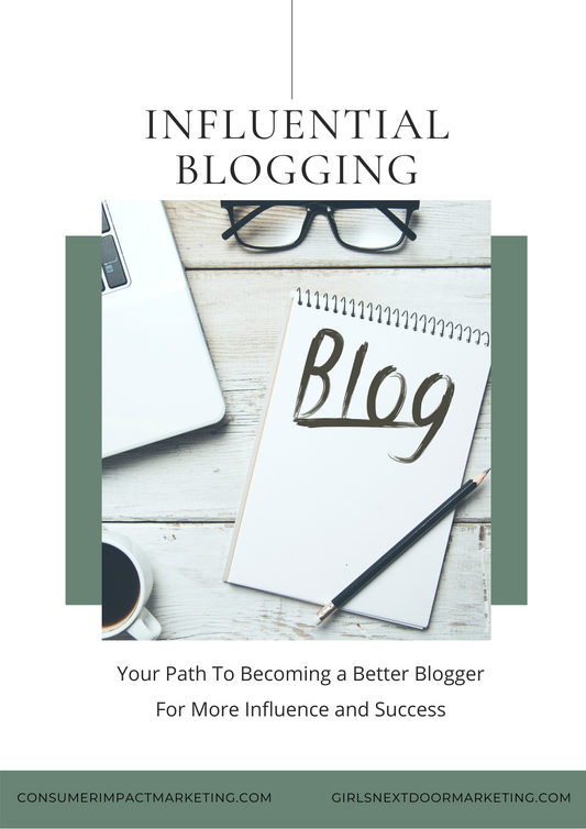 Influential Blogging Playbook - 77 Pages