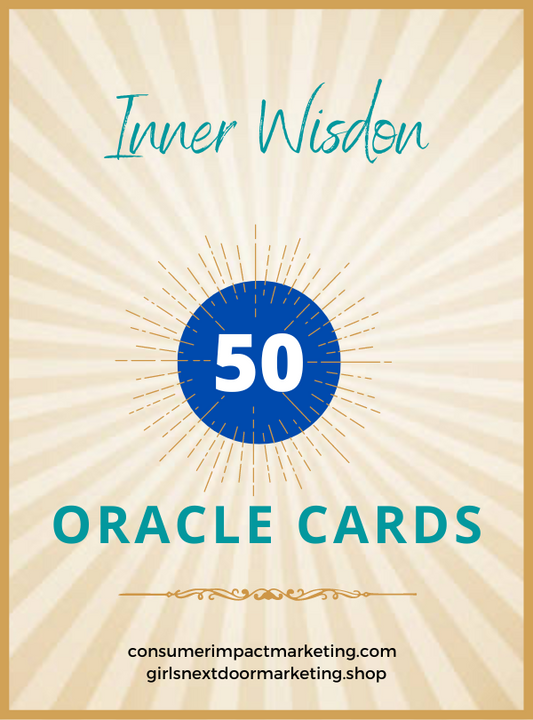 50 Inner Wisdom Oracle Cards - 52 Pages