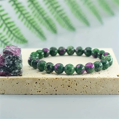 Natural Stone Bracelet Men's And Women's Neutral Handmade Beaded