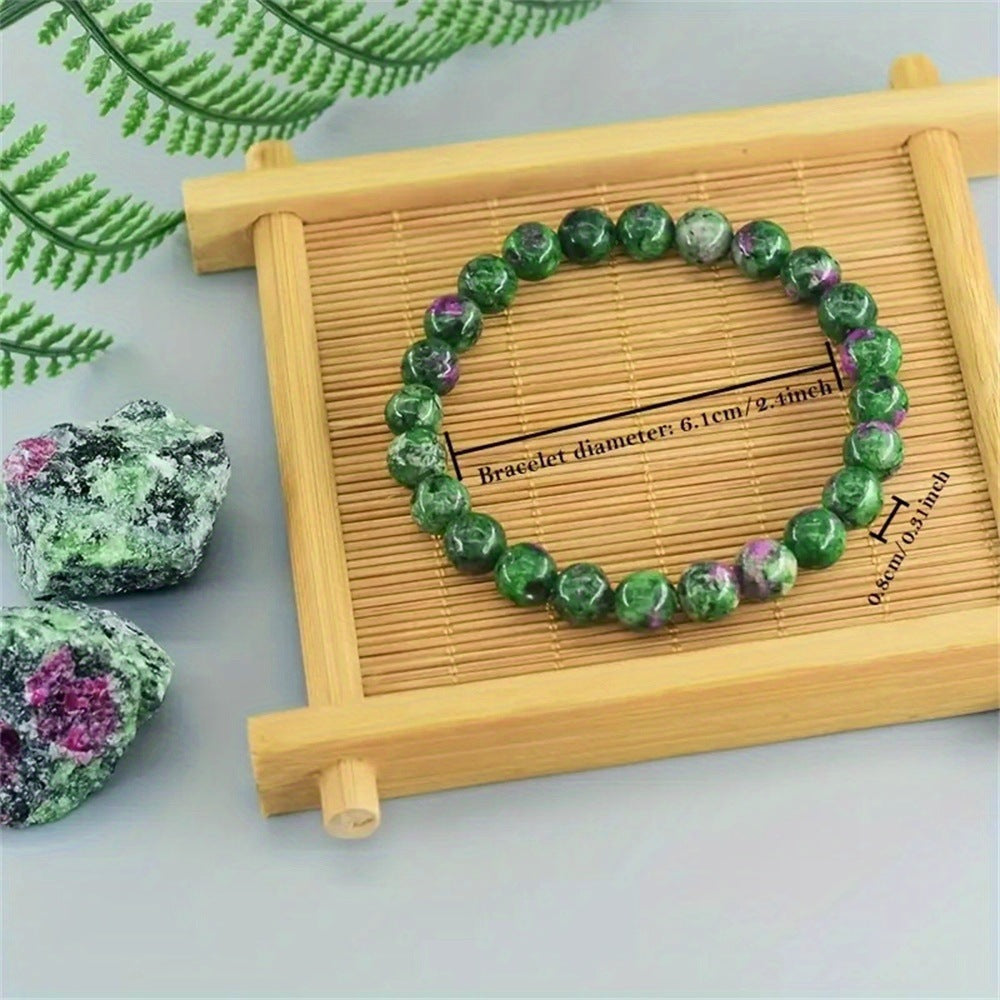 Natural Stone Bracelet Men's And Women's Neutral Handmade Beaded