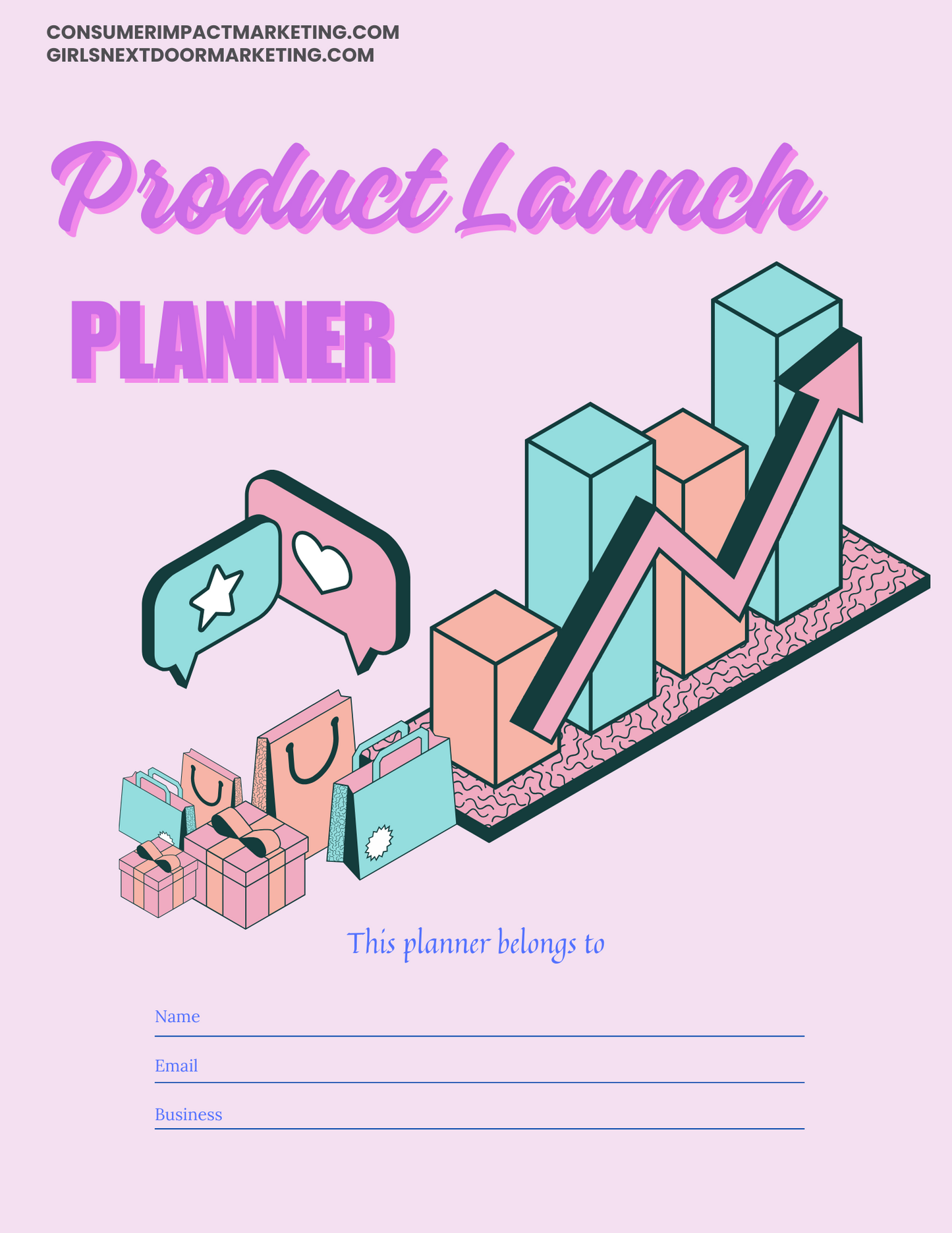 Product Launch Planner - 42 Pages