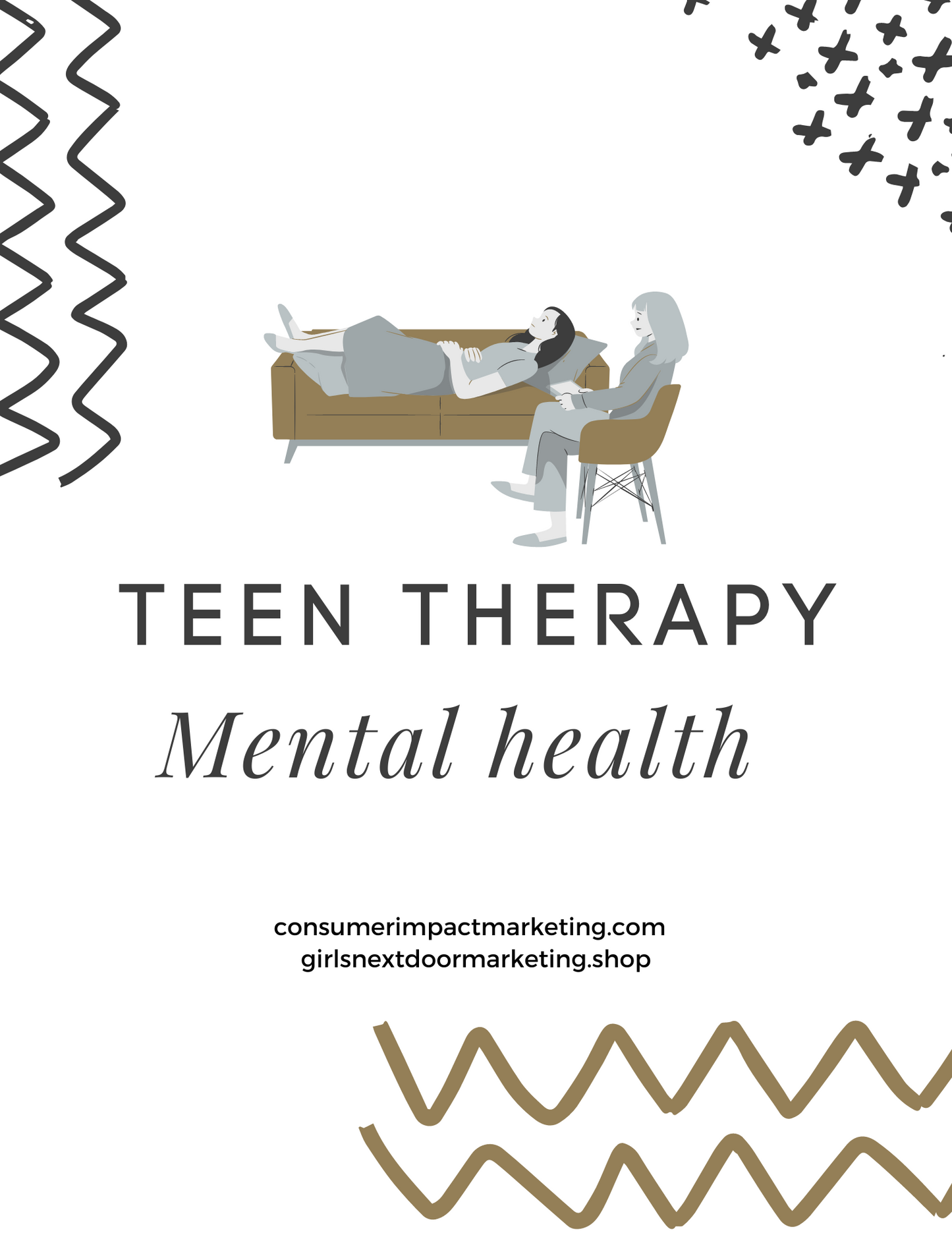 Teen Therapy Mental Health - 30 Pages