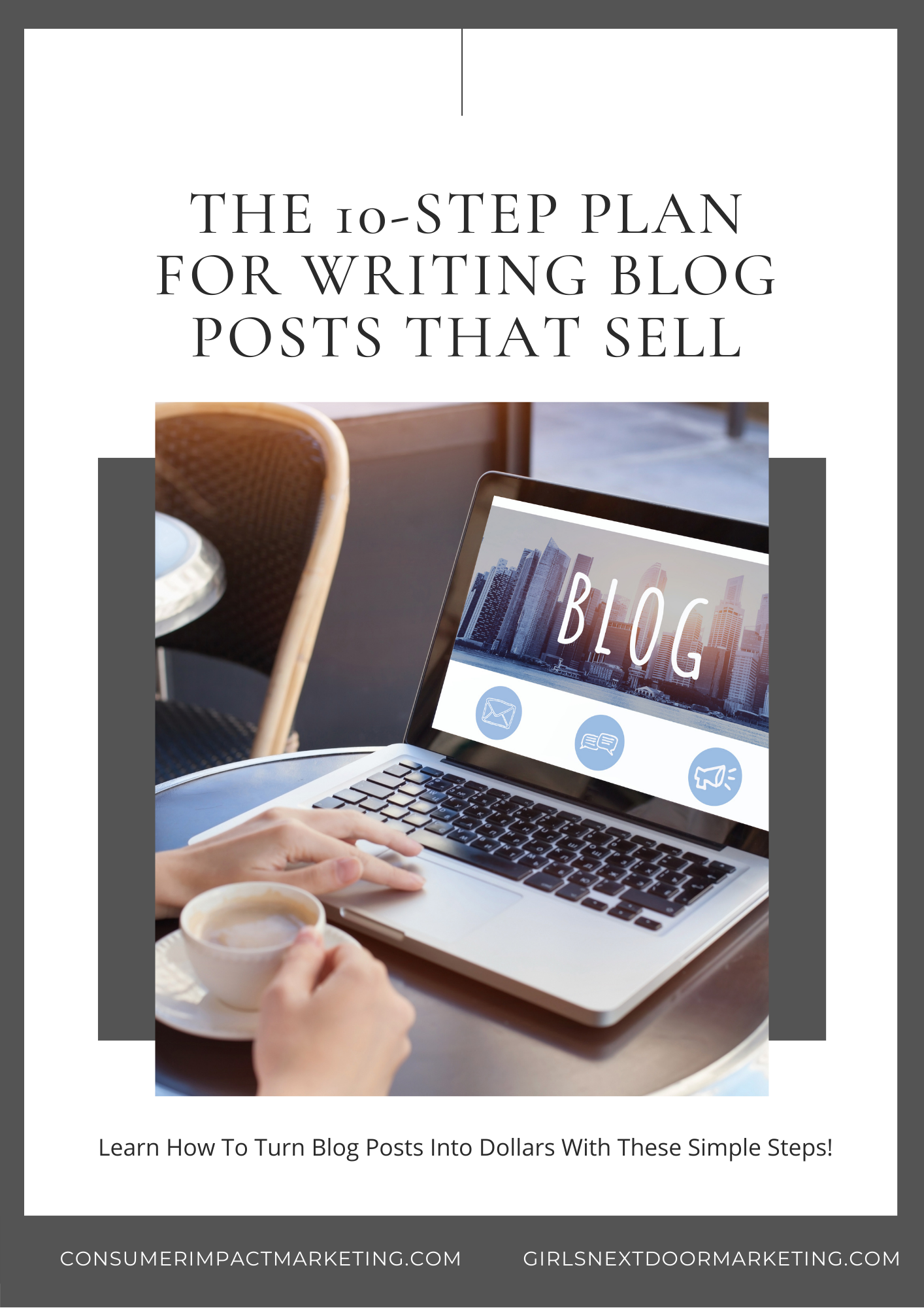 The 10-Step Plan for Writing Blog Posts That Sell - 29 Pages