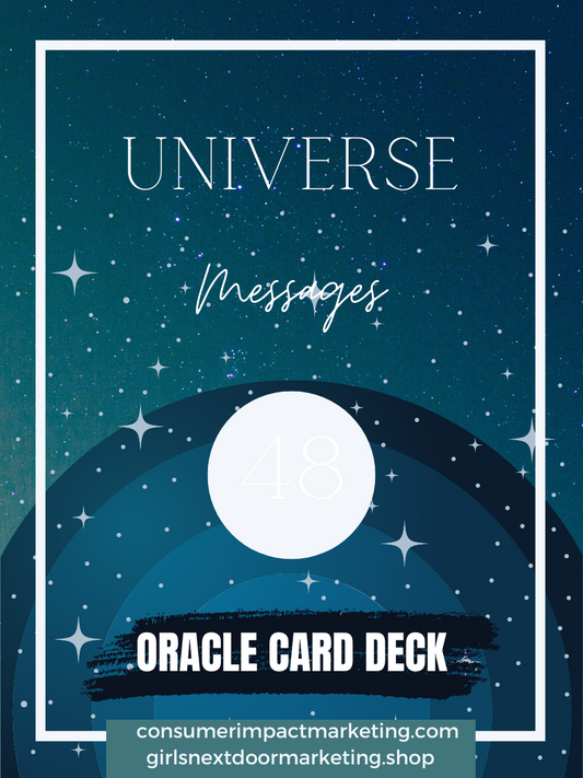 Universe Messages Oracle Card Deck - 51 Pages