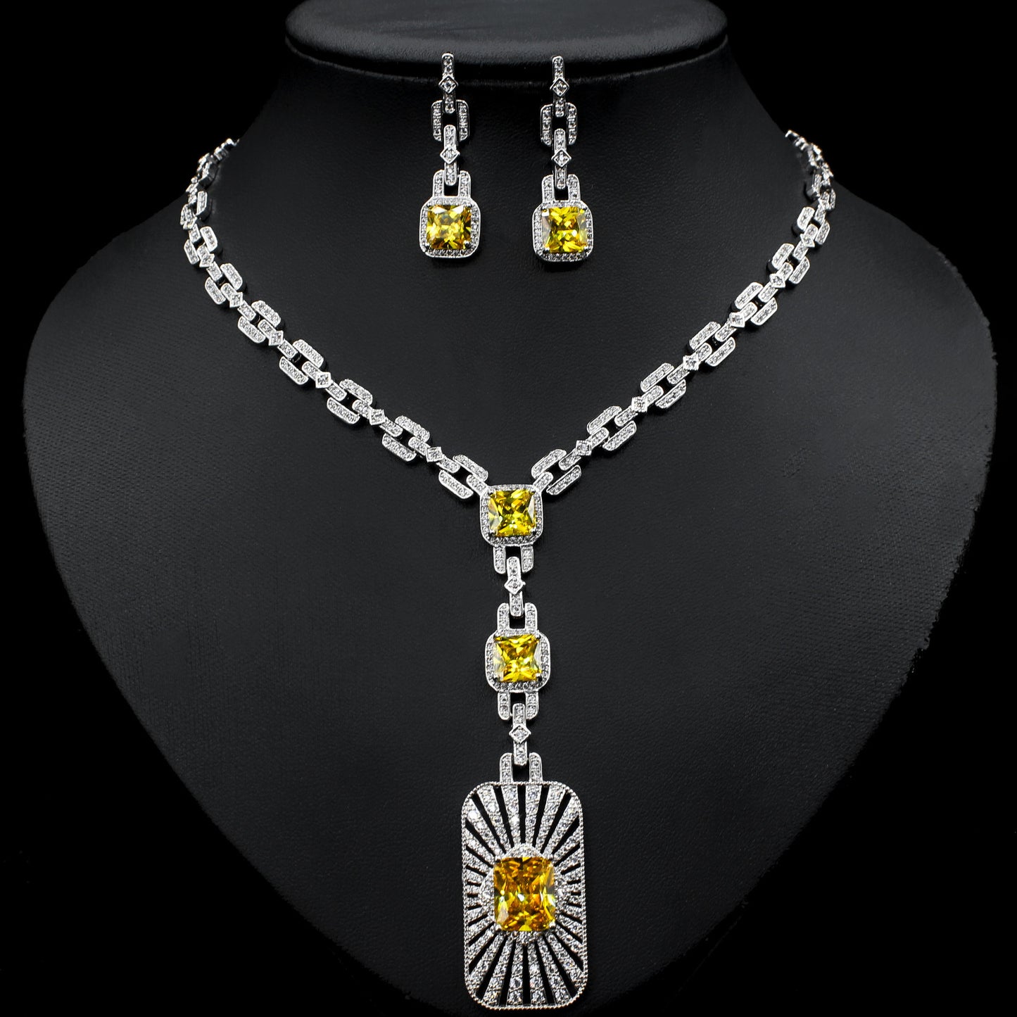 Ladies Fashion Personality Bridal Jewelry Set