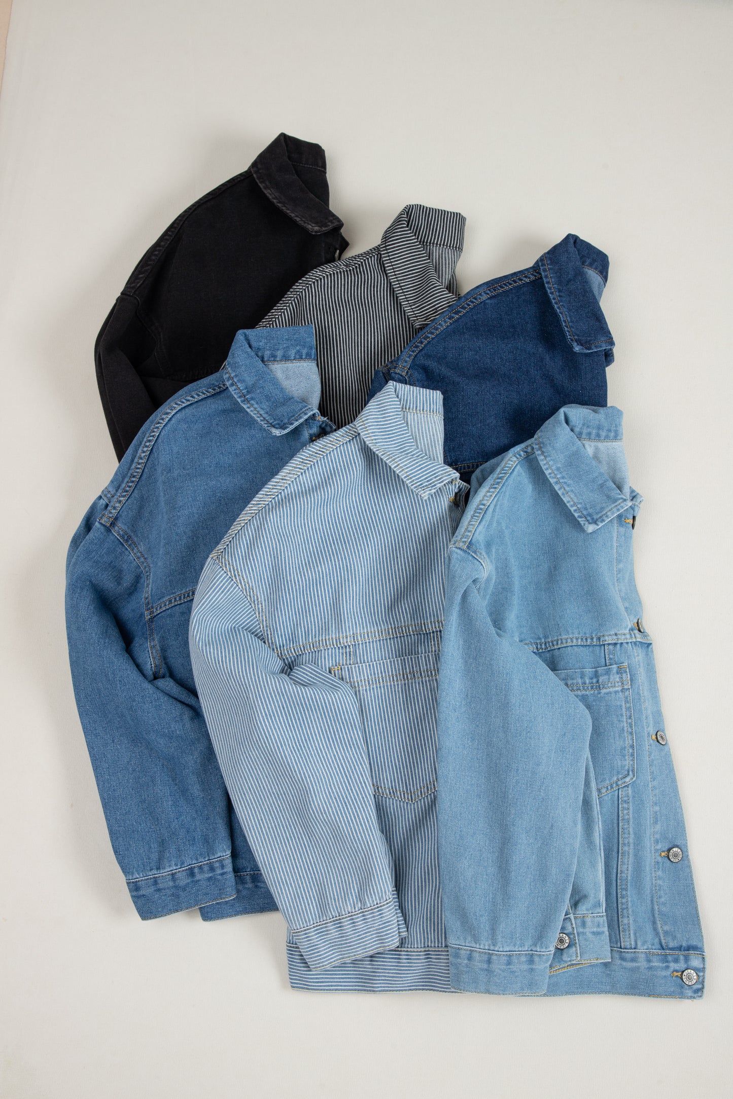 Wild Wind Washed Oversize Pocketed Denim Jacket