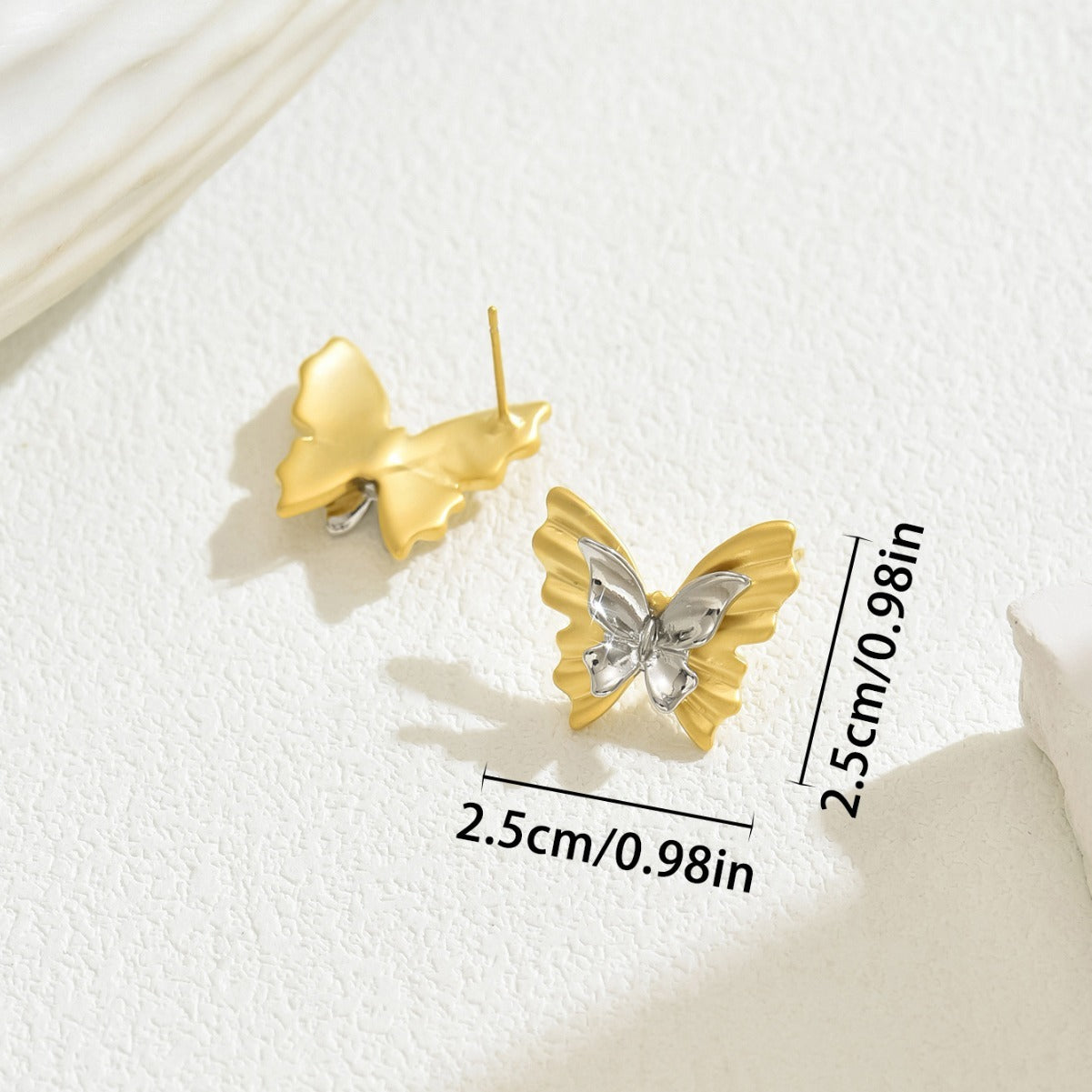 Fashion Lady Butterfly Design Earrings