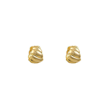 Gold Thread Ear Clip Female Niche Design