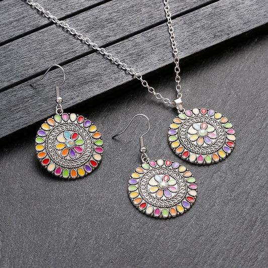 Bohemian Style Colorful Bead Jewelry Set