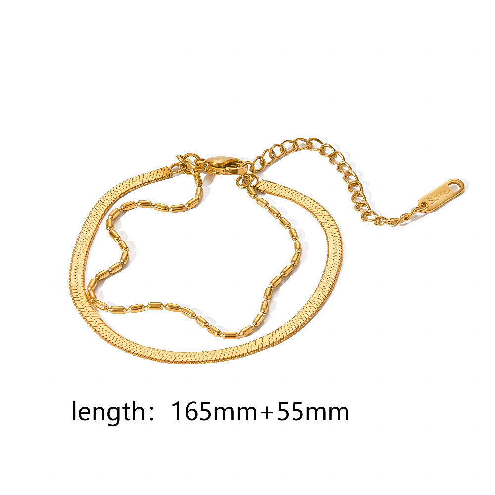 Women's Fashion Minimalist Style Bracelet Set