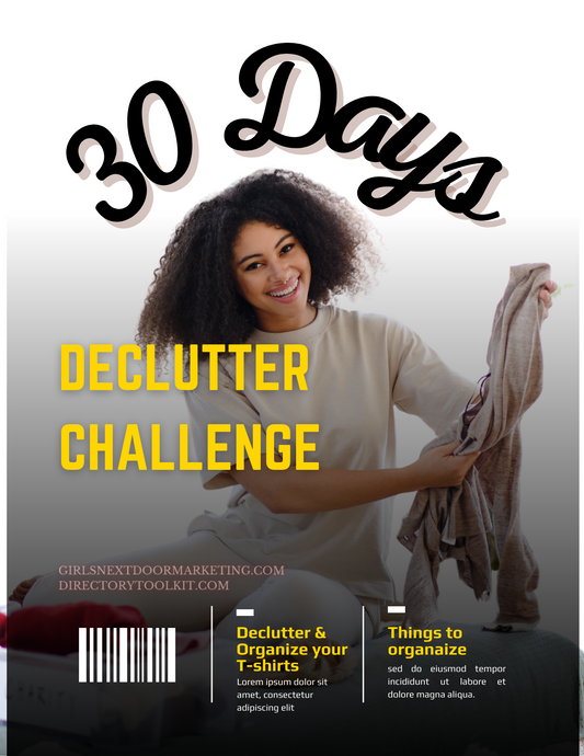 30 Days Declutter Challenge