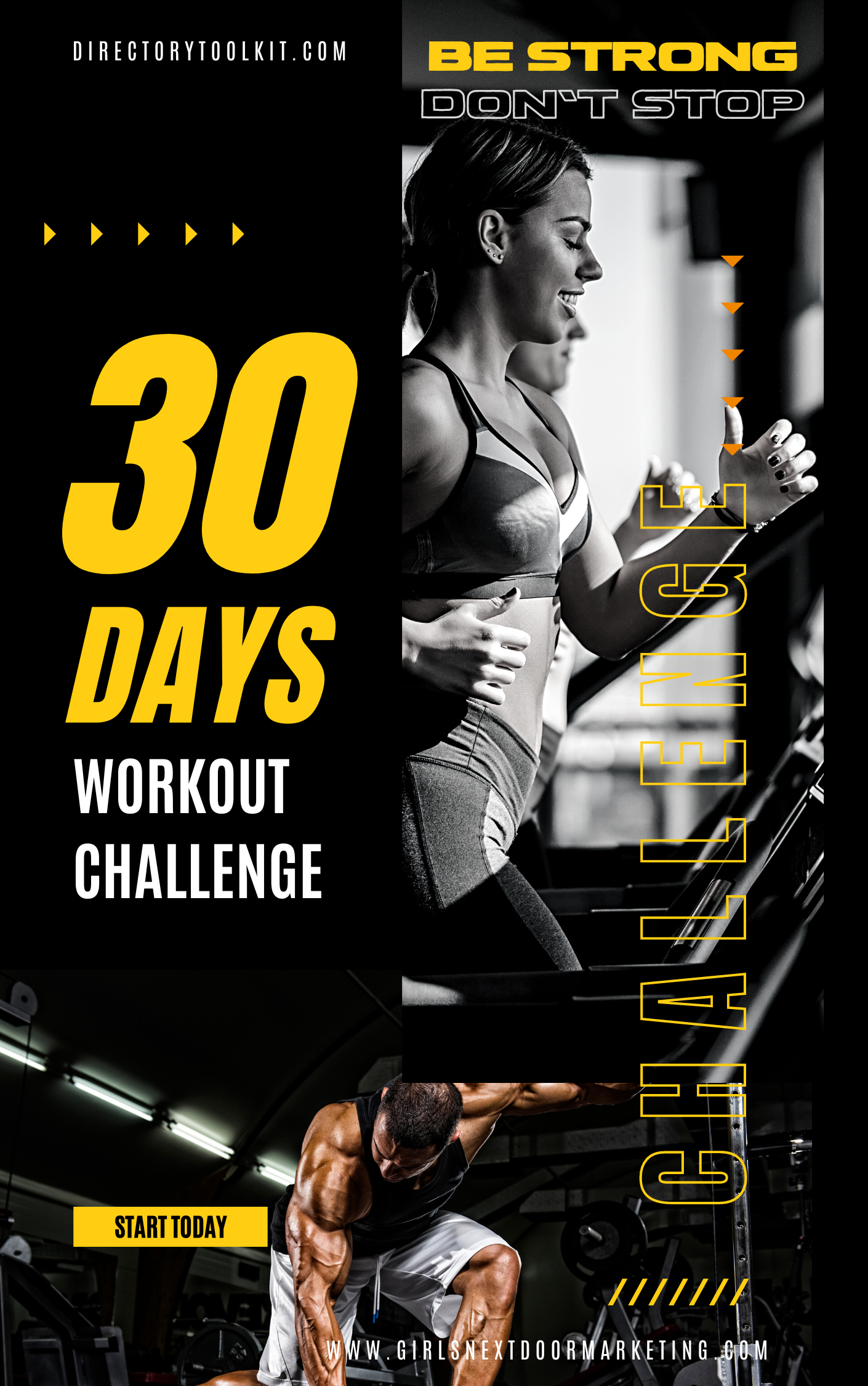 30 Days Workout Challenge