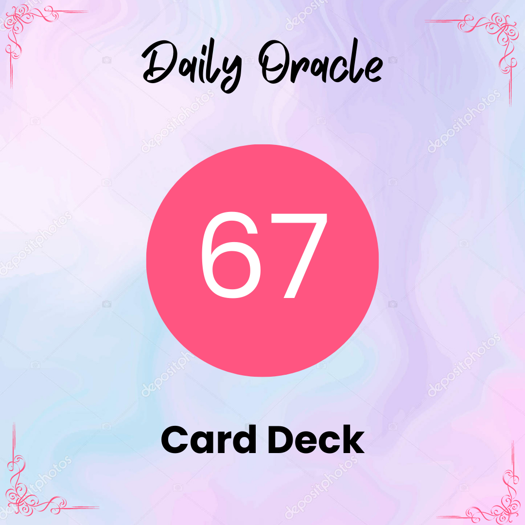 Daily Oracle Card Deck-67 Pages