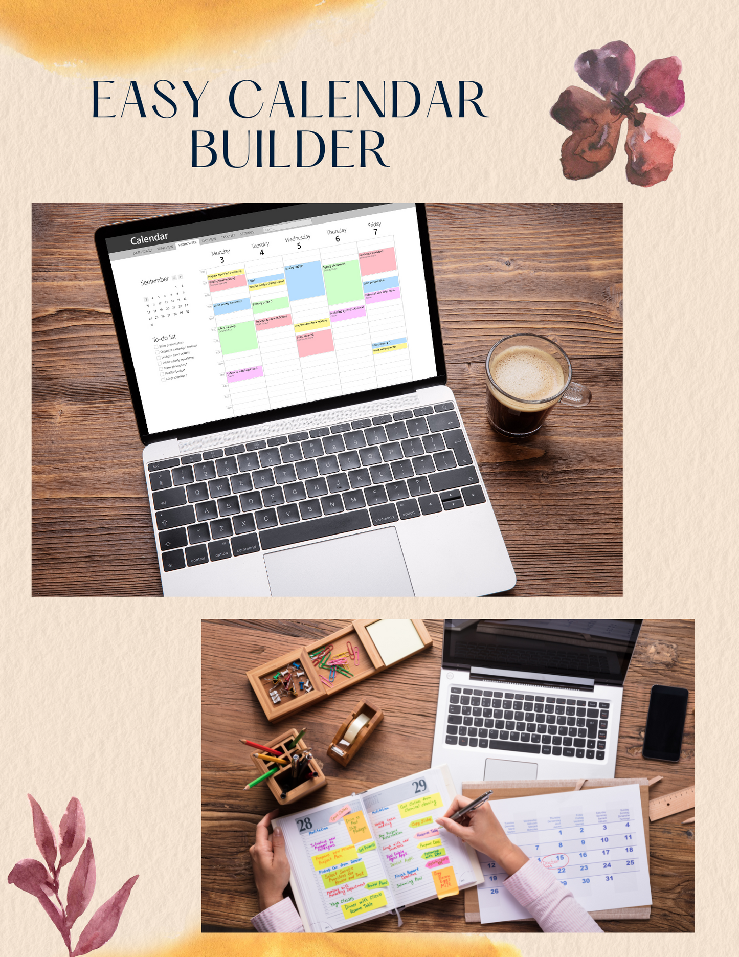 Easy Calendar Builder