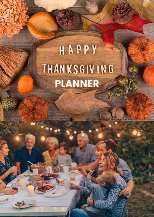 Happy Thanksgiving Planner