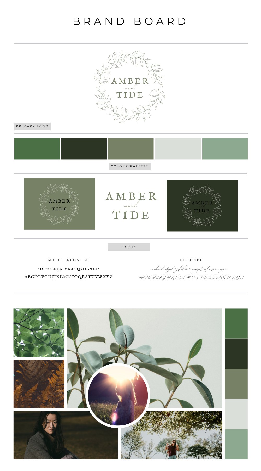 Branding Board 108 - Amber and Tide - Girls Next Door Marketplace